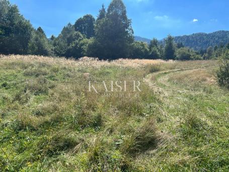 Gorski kotar, Crni Lug idilični građevinski teren za gradnju resorta