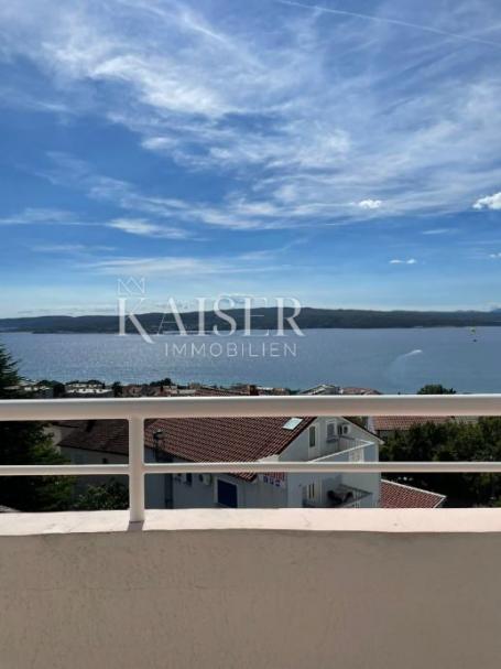 Crikvenica - Wohnung mit wunderschönem Blick auf das Meer