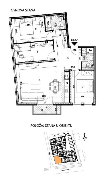 NOVI SAD - SALAJKA - 87. 74 m2