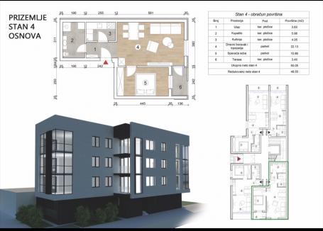 NOVI SAD - TELEP - 48. 55 m2