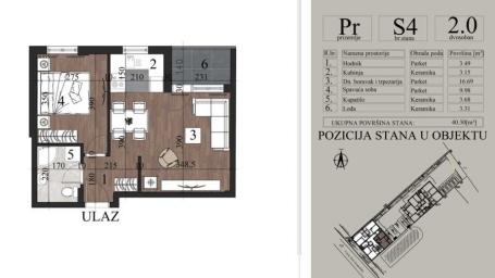 NOVI SAD - TELEP - 40. 30 m2