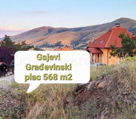 Gajevi, Građevinski plac 568 m2, Preporuka