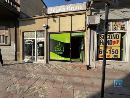 Shop in the center of Jagodina, 50 meters from the main street.