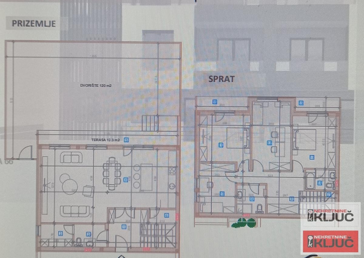 ADAMOVICEVO NASELJE, Lux vila, 175m2+ Dvorište 120m2