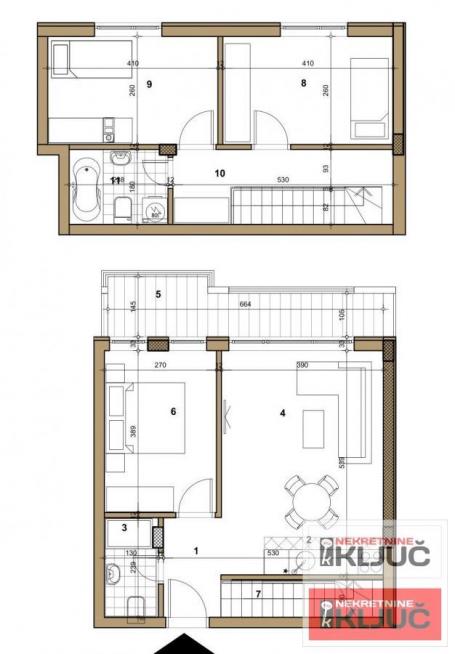 TELEP - LIMAN 4, 82m2, Četvorosoban sa PDV