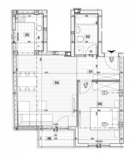 SALAJKA, 51 m2, 116520€