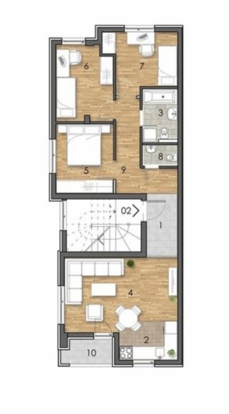 SREMSKA KAMENICA, 68 m2, 123500€