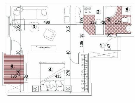 PODBARA, 40 m2, 113300€