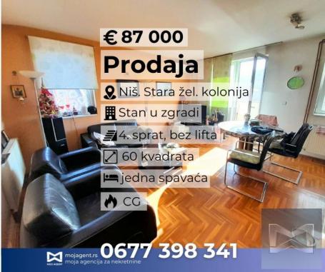 Stara železnička kolonija 60 kvadrata