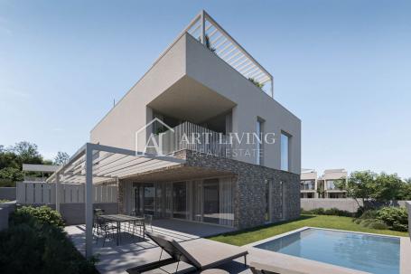 ISTRIEN, NOVIGRAD - UMGEBUNG - Luxuriöses Apartment mit bezaubernder Dachterrasse, nur 300 m vom Mee