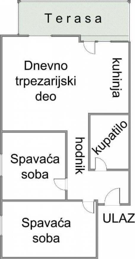 Luksuzna novogradnja na Ledinama kod crkve