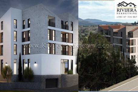 Newly built apartments in Radovići Tivat Lustica