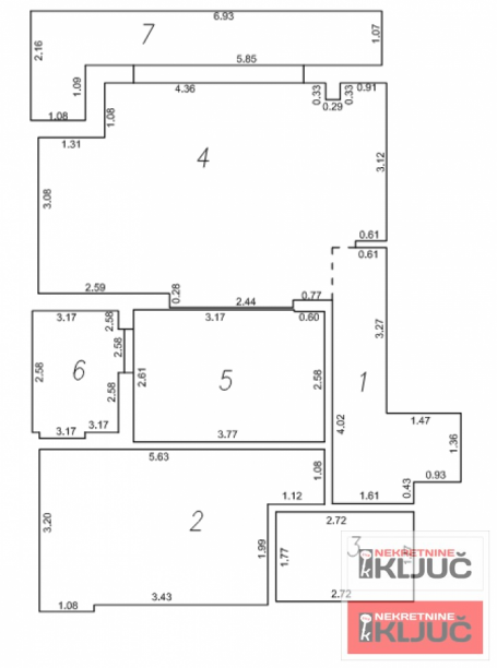 BULEVAR EVROPE, 77 m2, Trosoban sa pdv