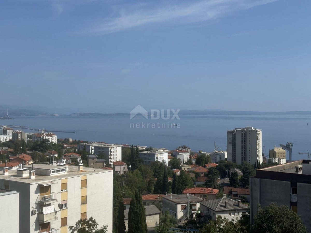 RIJEKA, ZAMET - ausgezeichnete 2-Zimmer-Wohnung mit Panoramablick