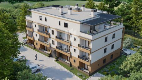 Poreč, Umgebung, moderne Dreizimmerwohnung, Neubau!