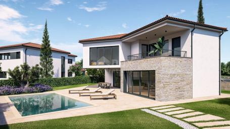 ISTRIA, POREČ-Modern villa under construction