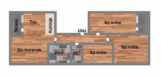 Četvorosoban satn i to po 1800e/m2 - KLISA - izgradnja