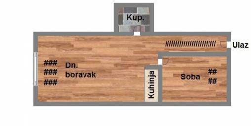 Novo Naselje-s pdv-om-dvosoban