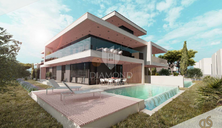 New construction with swimming pool near Rovinj