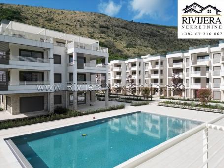 Two-bedroom apartment in the luxury complex Igalo Herceg Novi.