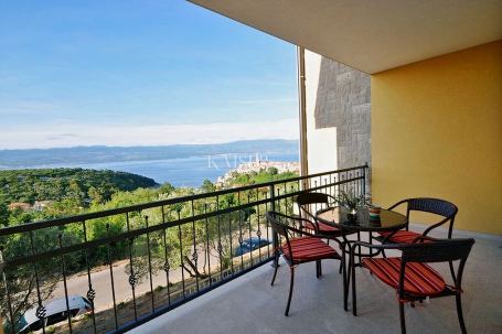 Vrbnik, Insel Krk - Wohnung 93m2 mit schöner Aussicht