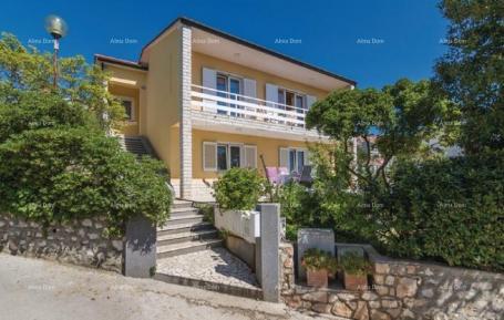 House A house with three apartments is for sale in a very quiet place with a view of the sea, Rabac