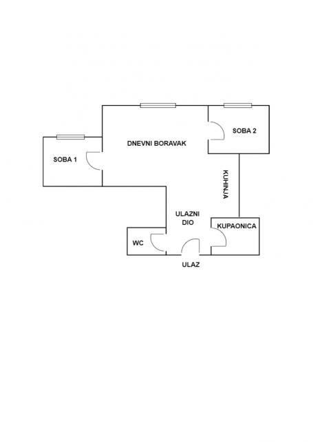 Srednjaci– 66 m², odlična prilika za renovaciju po vlastitoj viziji