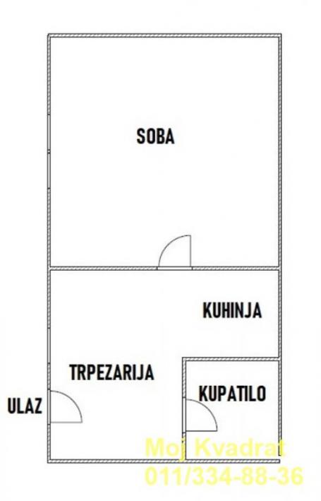 Palilula, Hadžipopovac - Albanske spomenice, 33m2