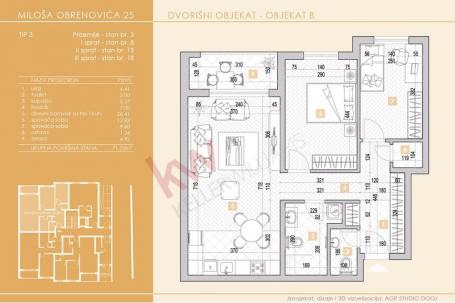 
				Dvoiposoban stan u izgradnji od 71, 70m2 u blizini BIG tržnog centra, Pančevo
			