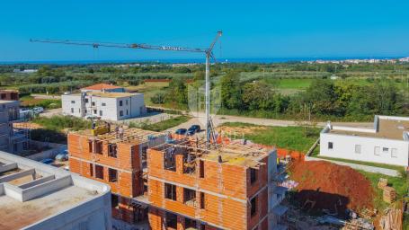 Umag, surroundings! Modern apartment under construction in a quiet location!