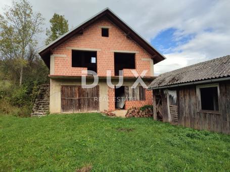 PLITVICA-SEEN (Umgebung) - Grundstückskomplex mit Gebäude