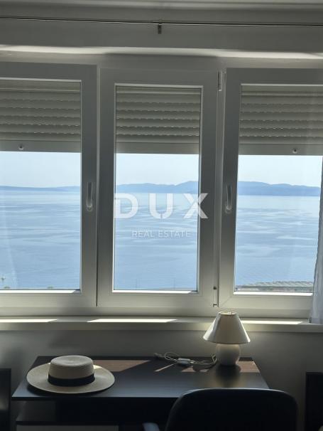 RIJEKA, TURNIĆ - Apartment mit hervorragender Organisation und wunderschönem Blick auf das Meer