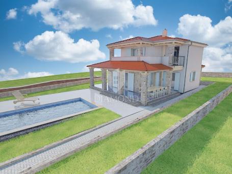 Poreč, surroundings, edge plot with building permit