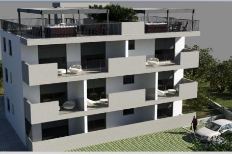 Trogir, Okrug Gornji – Apartman S1 u prizemlju površine od 43, 01 m2