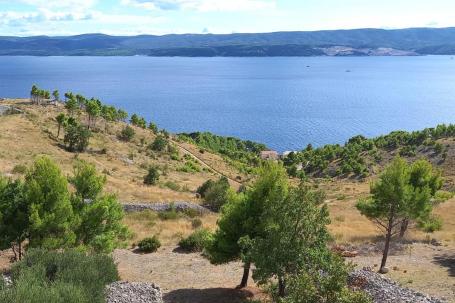 Omiš, Lokva Rogoznica - zemljište s panoramskim pogledom 