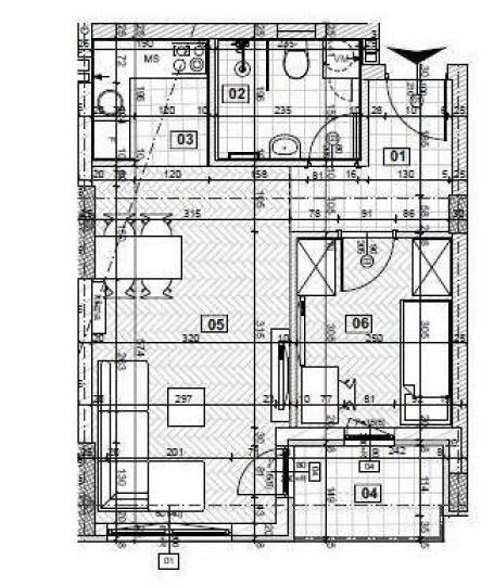 NOVI SAD - LIMAN 4 - 41. 00 m2