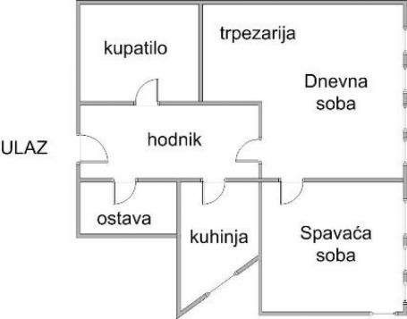 UKNJIŽEN 2, 0 stan kod Starog Merkatora