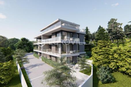 Primošten, NOVOGRADNJA, stan s vrtom, drugi red do mora, 83,26 m²