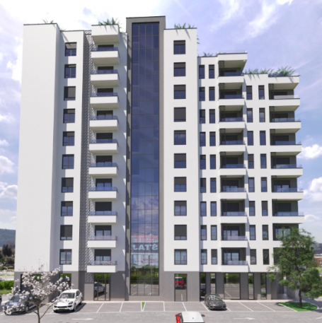 40 m² studio with final finishing, 5th floor, Bar, Montenegro