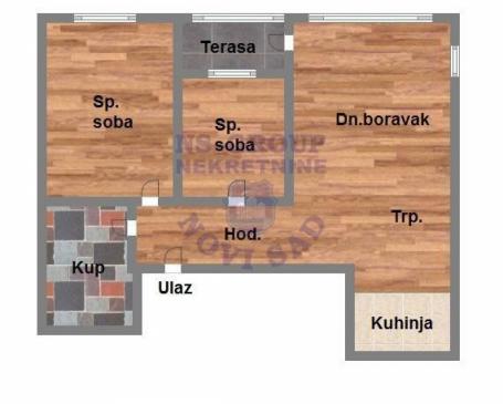 Trosoban stan u izgradnji na Somborskoj rampi!