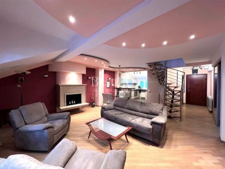 A functional duplex apartment on Novopazarska Street