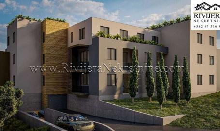 One-bedroom apartment for sale under construction Dobrota Kotor
