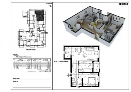 NOVI SAD - TELEP - 53.71 m2