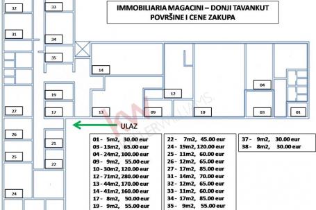 
				⭕ IZDAJE SE SKLADIŠNI / MAGACINSKI PROSTOR – DONJI TAVANKUT (14 km od centra Subotice)
			